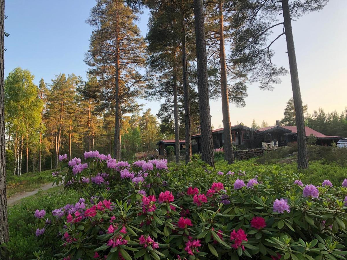 Timber Cottages With Jacuzzi And Sauna Near Lake Vaenern Karlstad Exterior photo